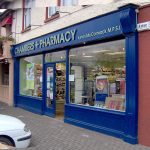Image of a Pharmacy Shop Front in Dublin - Chambers Pharmacy Ballymun Road